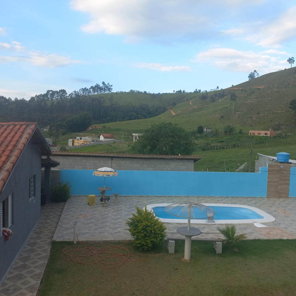Natural landscape, Mountain view, Swimming pool