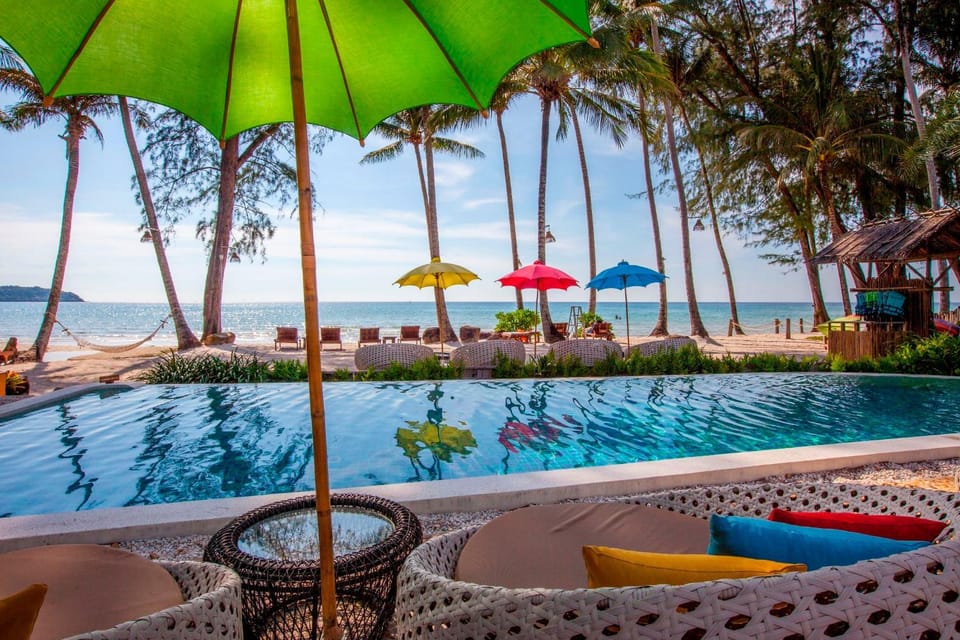 View (from property/room), Beach, Sea view, Swimming pool
