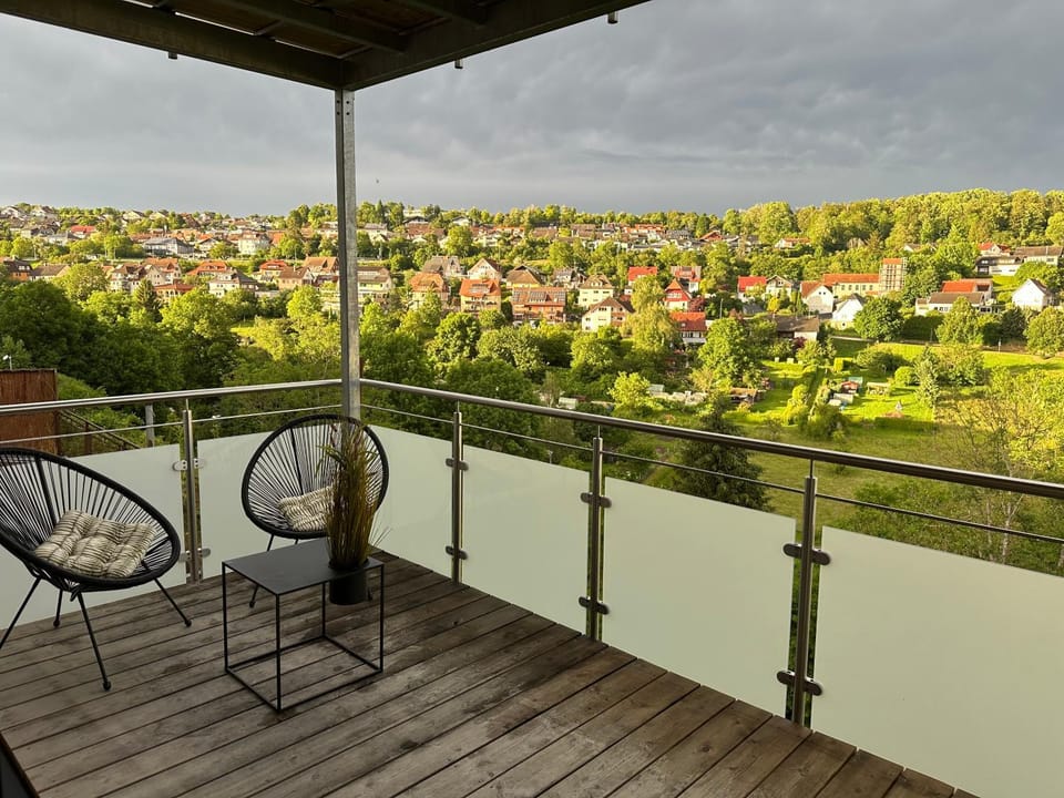 Natural landscape, View (from property/room), Balcony/Terrace, City view, Garden view