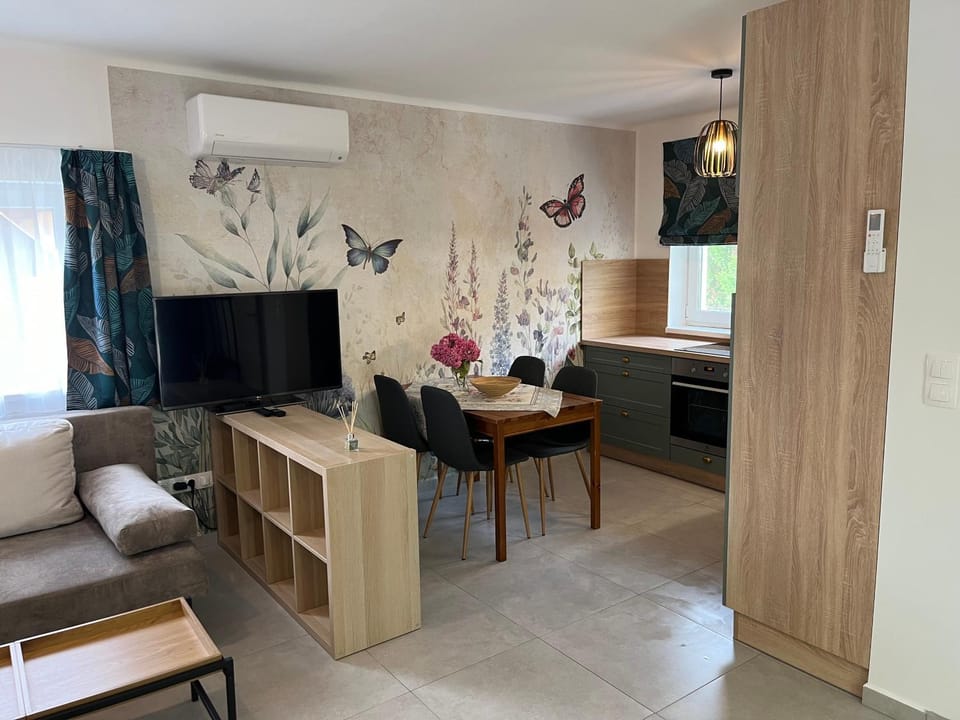TV and multimedia, Living room, Seating area, air conditioner