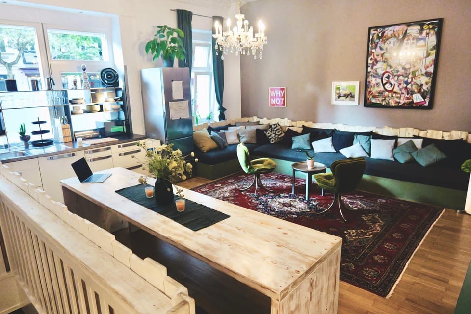 Living room, Seating area, Food