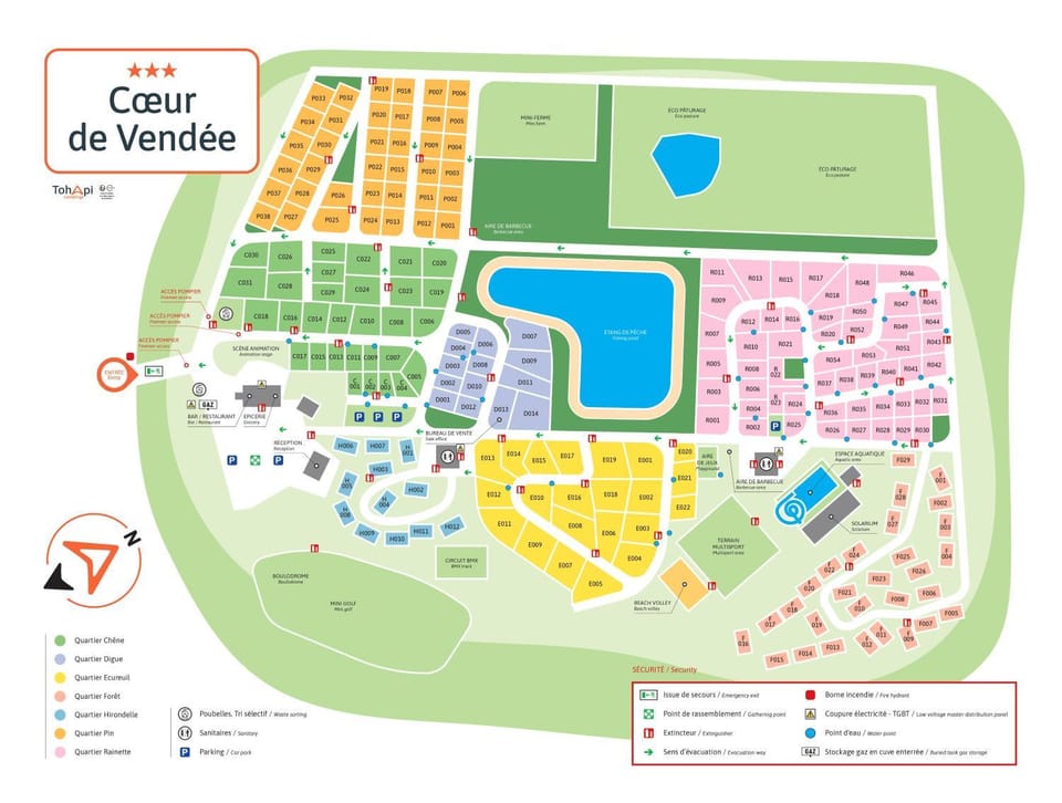 Mobil-home 6 pers - Vendée - PuyDuFou - Hellfest Campground/ 
RV Resort in Pays de la Loire