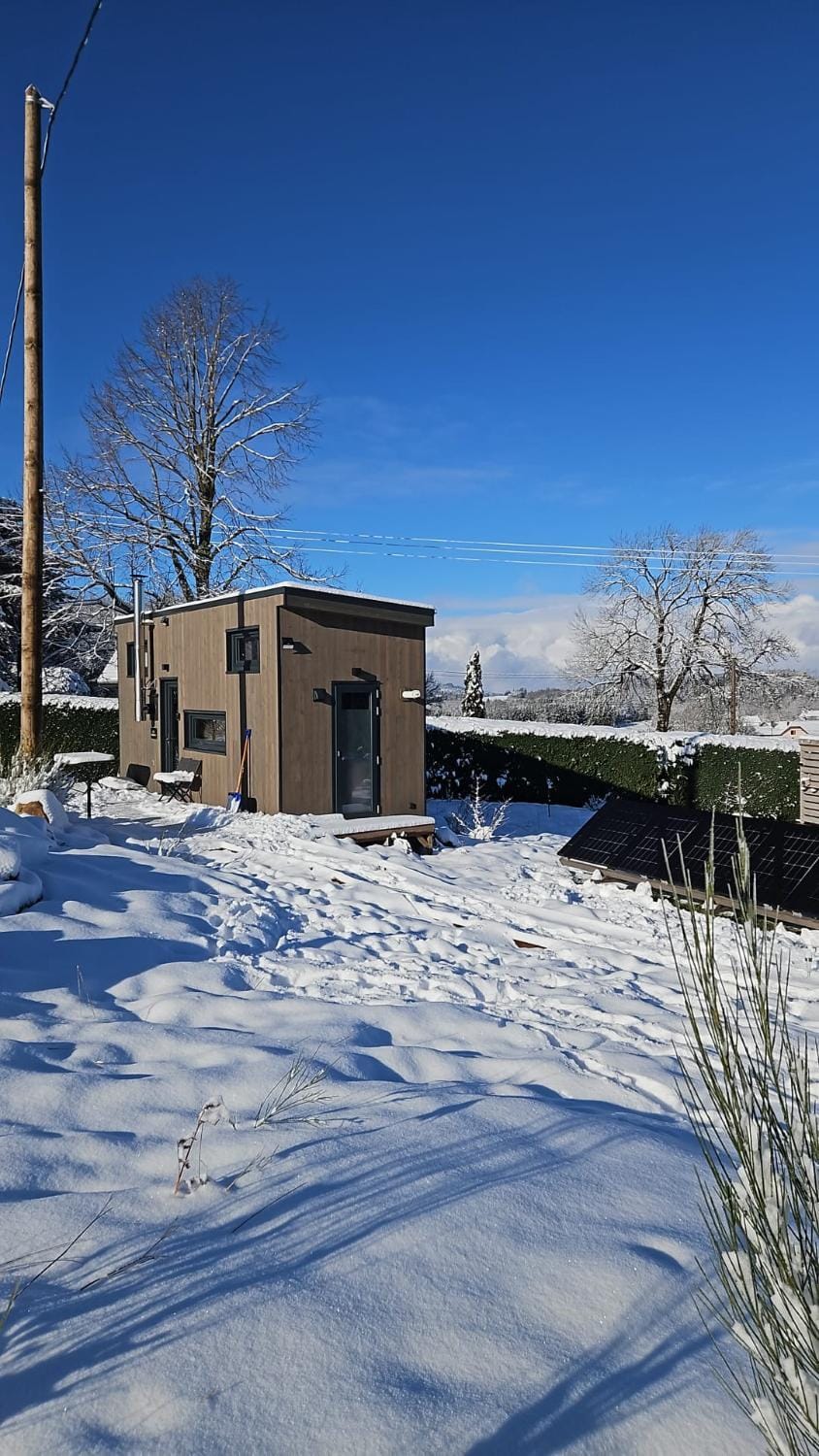 Tiny House à Champdray La Ty Vosg'Breizh House in Vosges