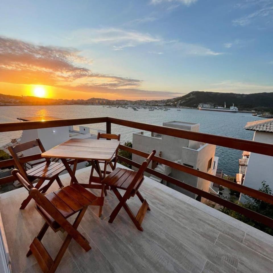 Patio, View (from property/room), Sea view, Sunrise, Sunset