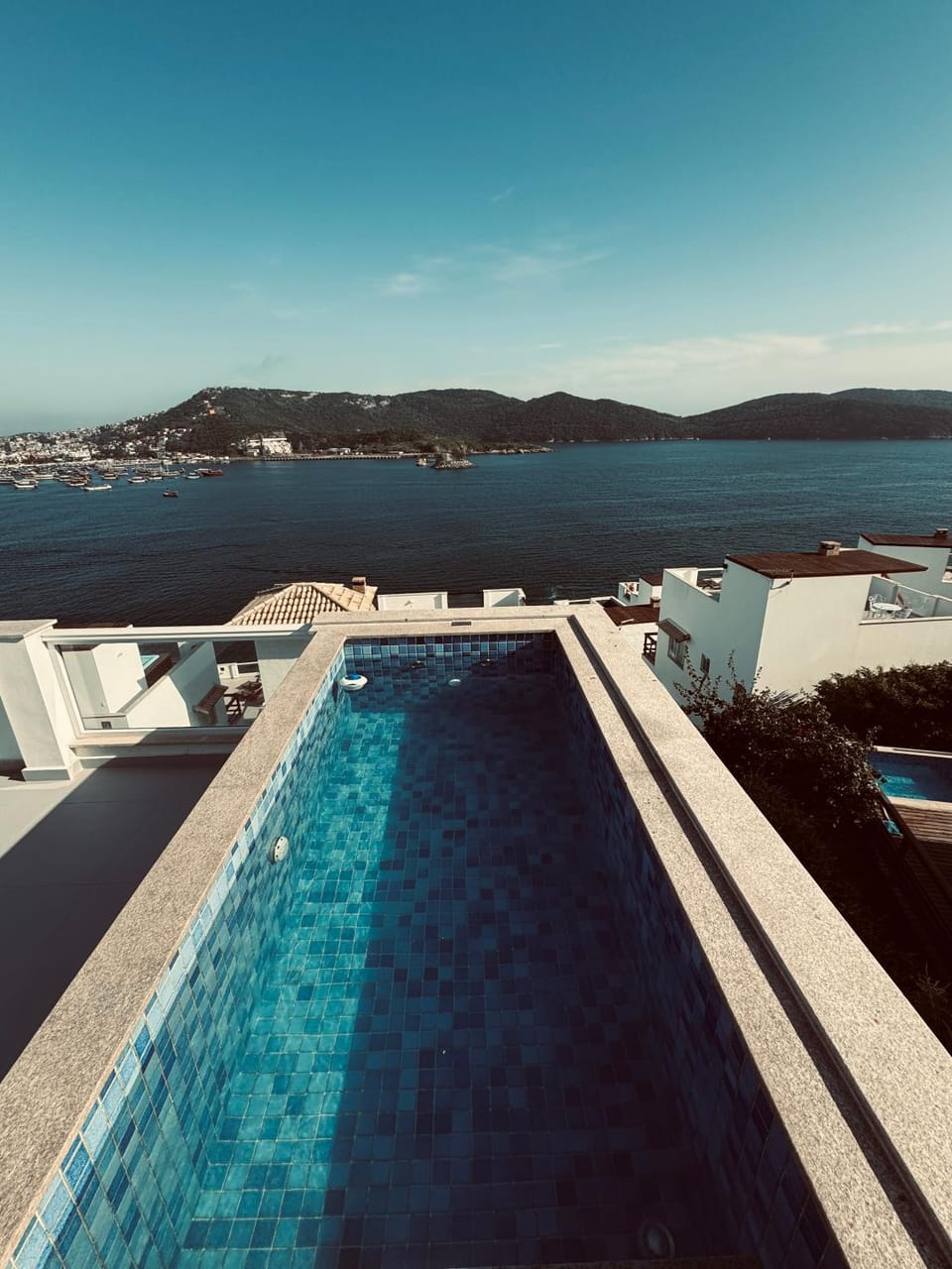 Natural landscape, Pool view, Sea view