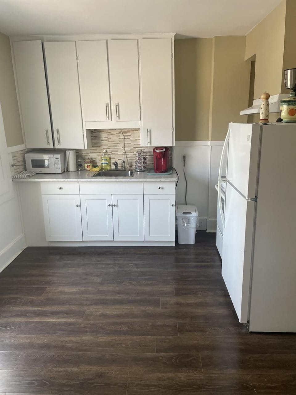 Coffee/tea facilities, Kitchen or kitchenette, oven, toaster