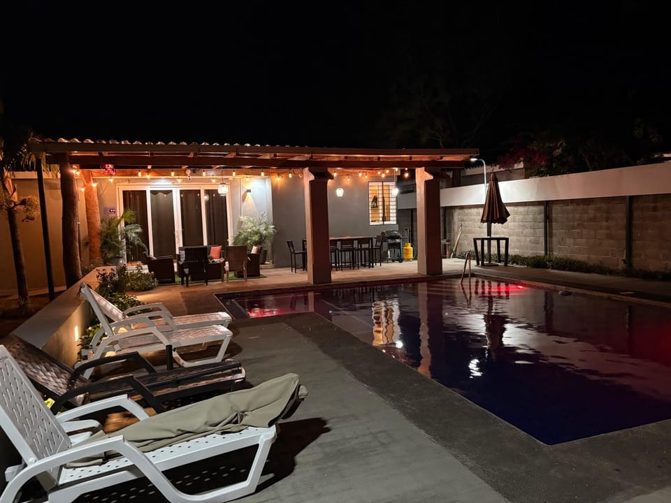 Property building, Pool view, Swimming pool