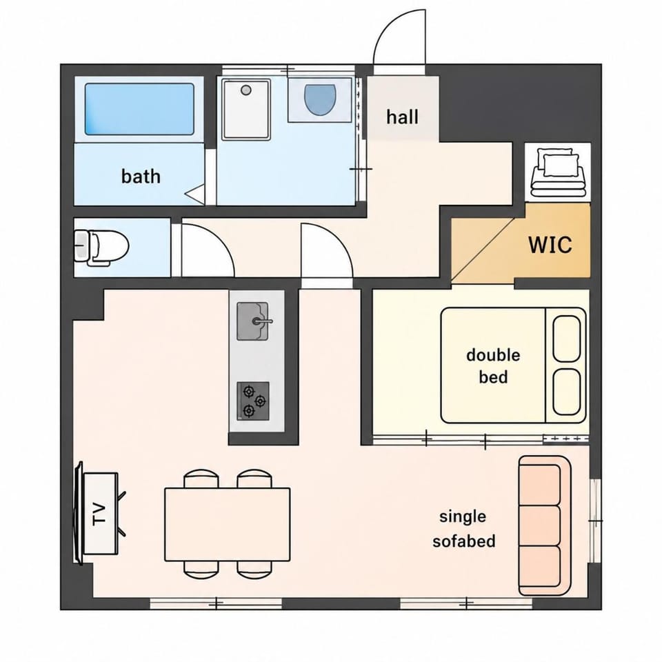 Base605 Apartment in Fukuoka Prefecture