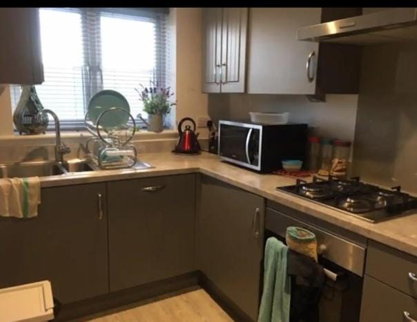 Coffee/tea facilities, Kitchen or kitchenette, toaster