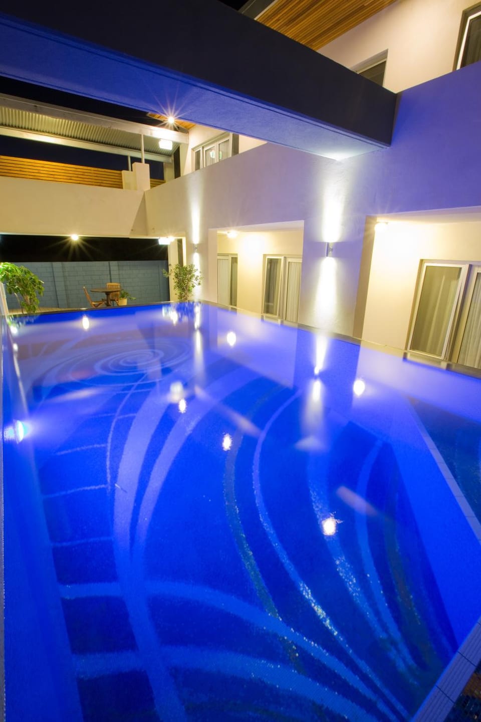 On site, Pool view, Swimming pool, Seasons, Sunset