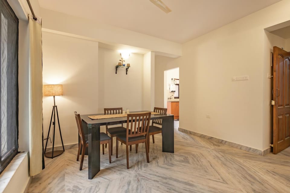 Spacious 2BHK 5 Min Walk To Zalor Beach Apartment in Goa, India