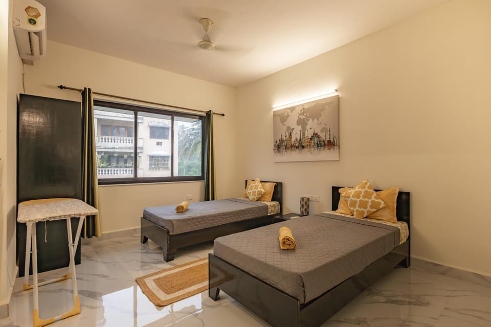 Spacious 2BHK 5 Min Walk To Zalor Beach Apartment in Goa, India