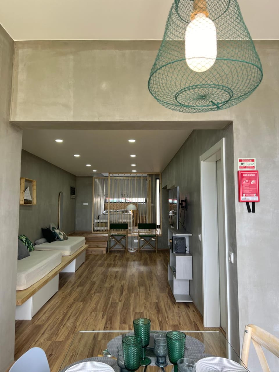 Bed, BBQ facilities, View (from property/room), Balcony/Terrace, Kitchen or kitchenette, Seating area, bunk bed, Parking, laundry