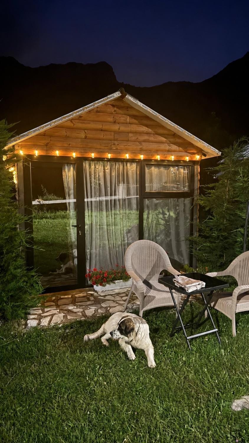 Night, Natural landscape, Mountain view