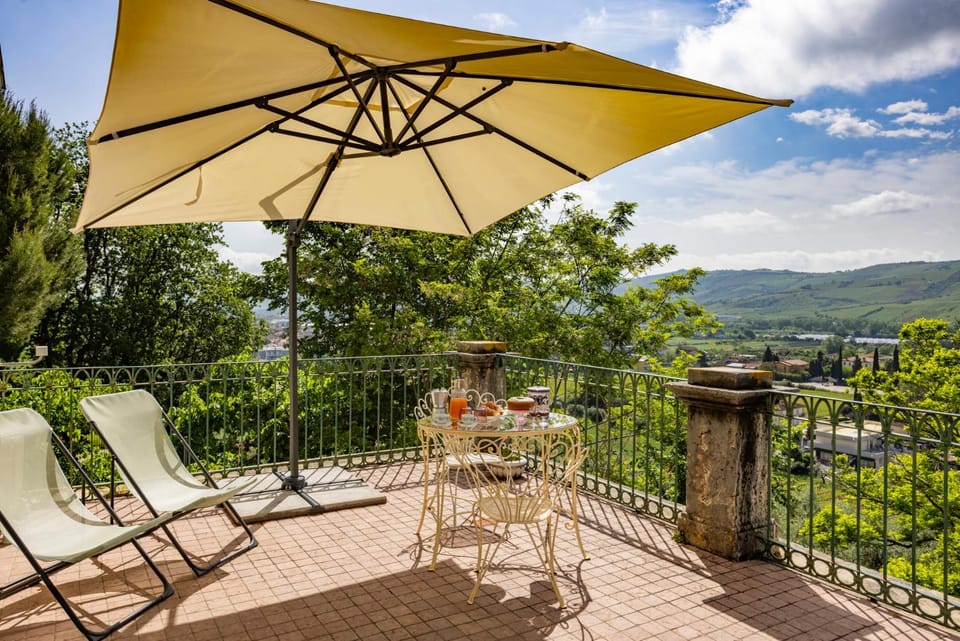 Spring, View (from property/room), Balcony/Terrace, Mountain view