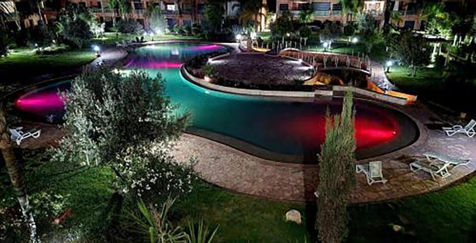 Night, Bird's eye view, View (from property/room), View (from property/room), Garden view, Garden view, Pool view, Pool view, Swimming pool