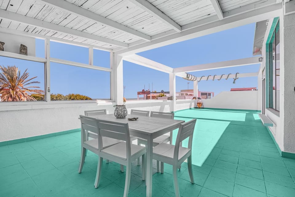 Property building, Living room, Swimming pool