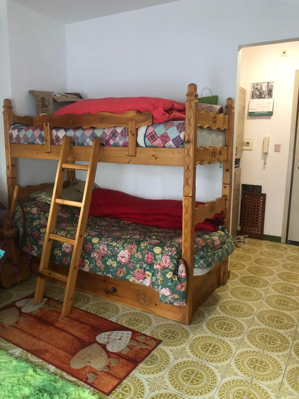 Property building, Living room, Bedroom