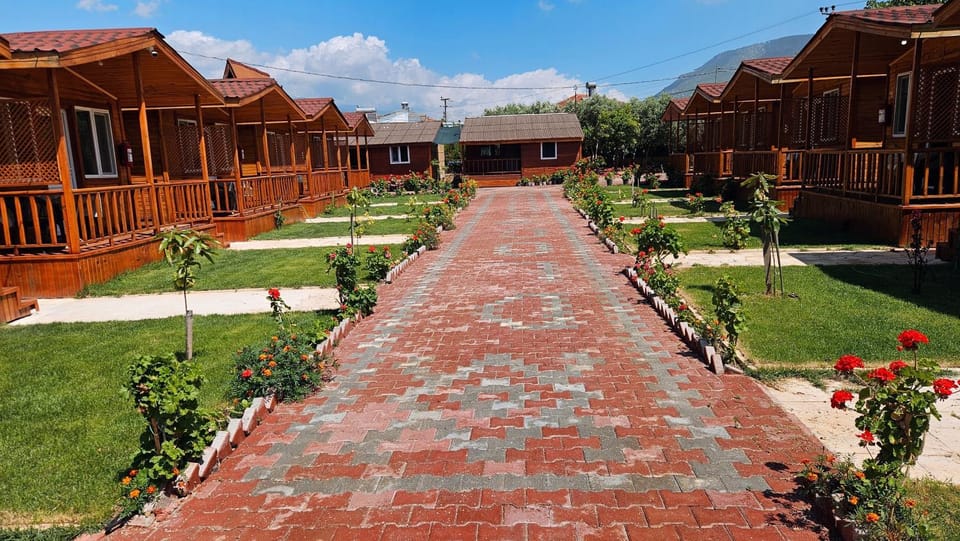 Property building, Spring, Neighbourhood, Natural landscape, Garden, Garden view, Mountain view, Street view