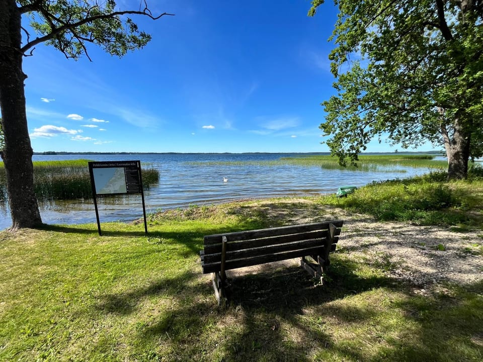 Natural landscape, Beach, Lake view