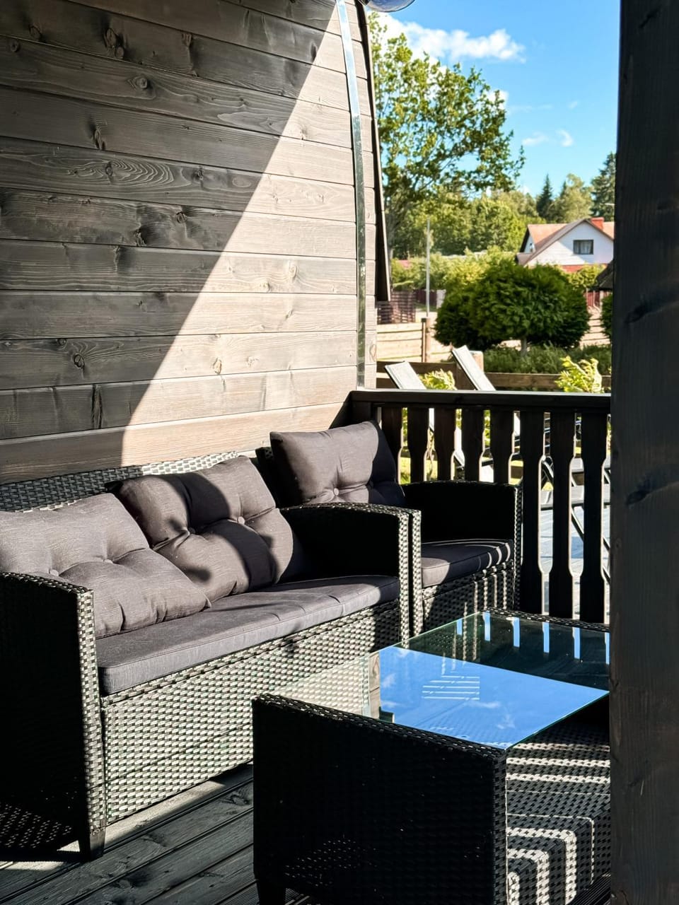 Patio, View (from property/room), Balcony/Terrace, Seating area, Dining area