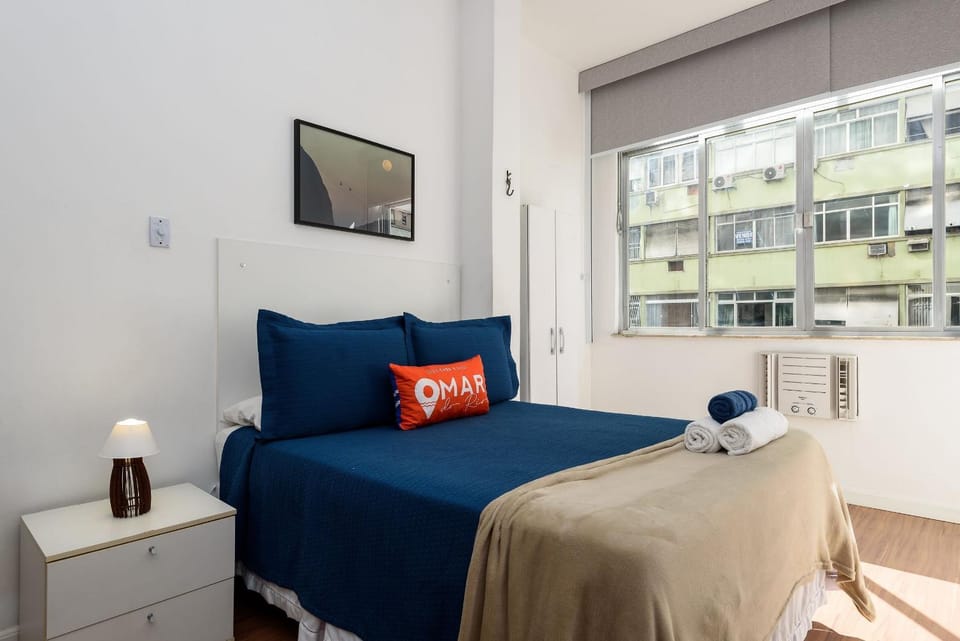 Side-Sea View Studio 160m to Beach | PJ 135/411 Apartment in Rio de Janeiro
