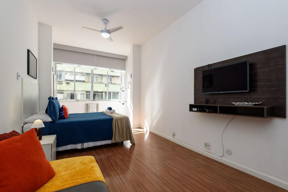 Side-Sea View Studio 160m to Beach | PJ 135/411 Apartment in Rio de Janeiro
