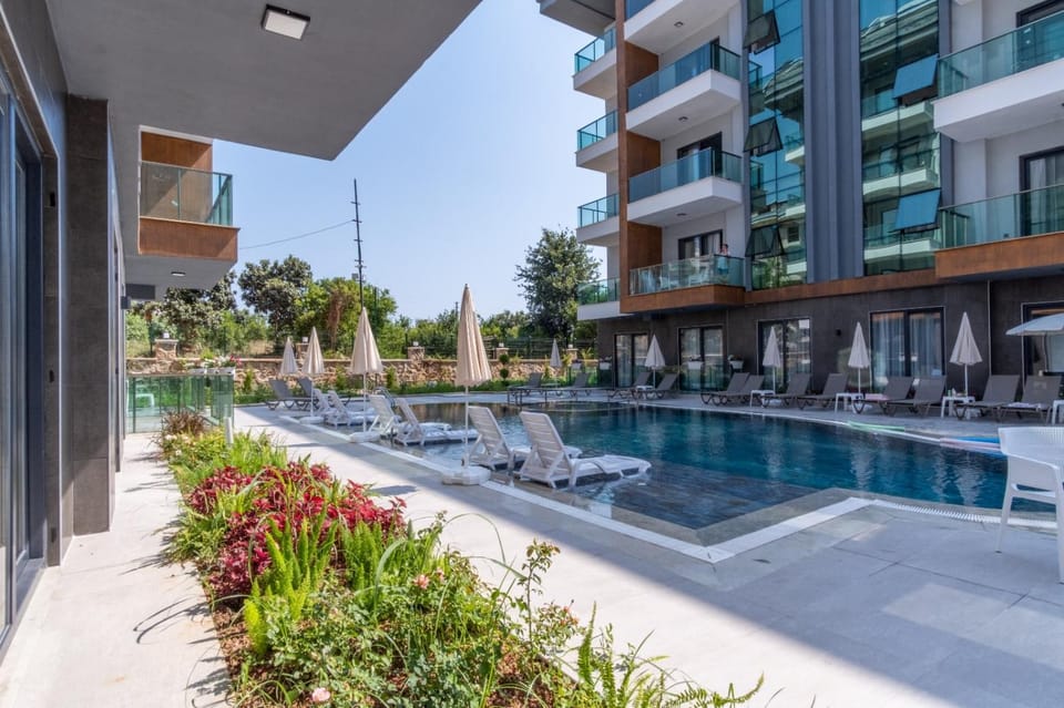 Silece garden suite üç yatak odalı daire Apartment in Alanya
