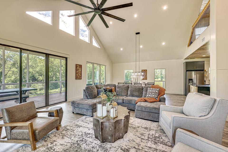 Riverfront Murfreesboro Cabin with Fire Pit Cabin in Pike County