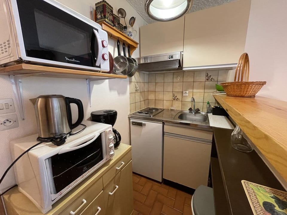 Studio cosy au cœur de la station - 4 pers, proche pistes, commerces et patinoire - FR-1-787-43 Apartment in Auvergne-Rhône-Alpes