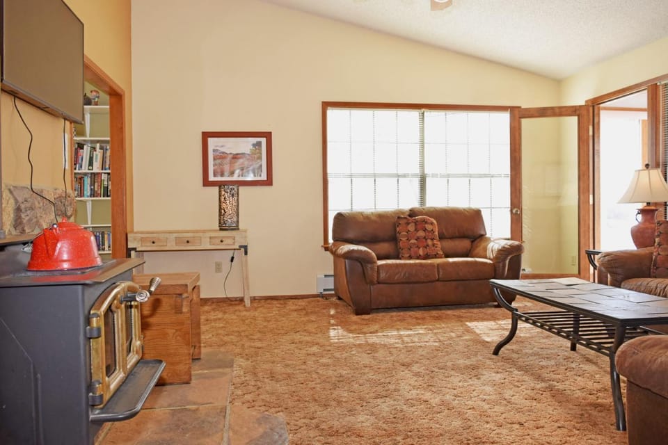 Day, TV and multimedia, Living room, Seating area, fireplace, furniture
