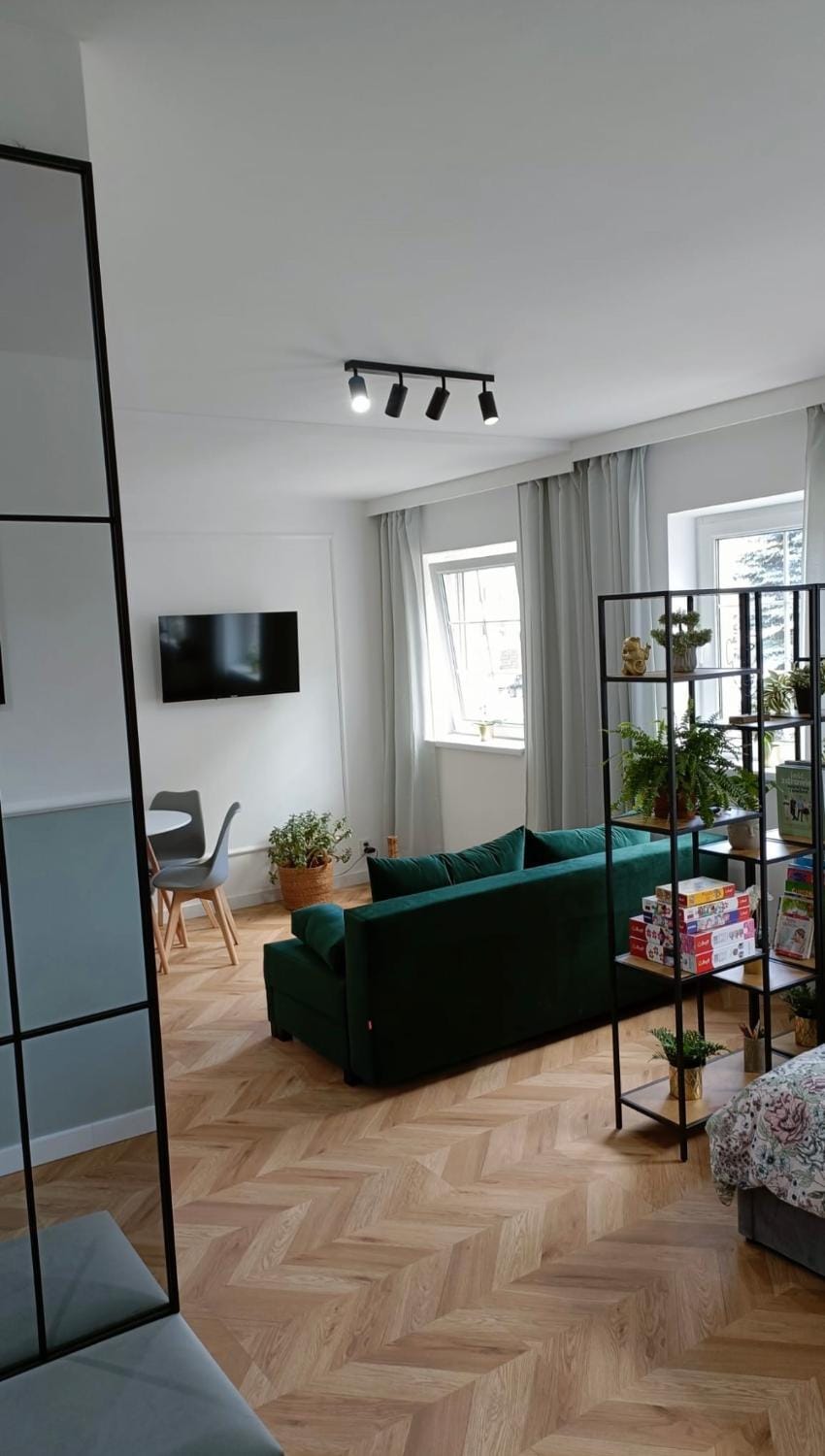 Apartament nad Jeziorem Drwęckim w Ostródzie z klimatyzacją Apartment in Poland