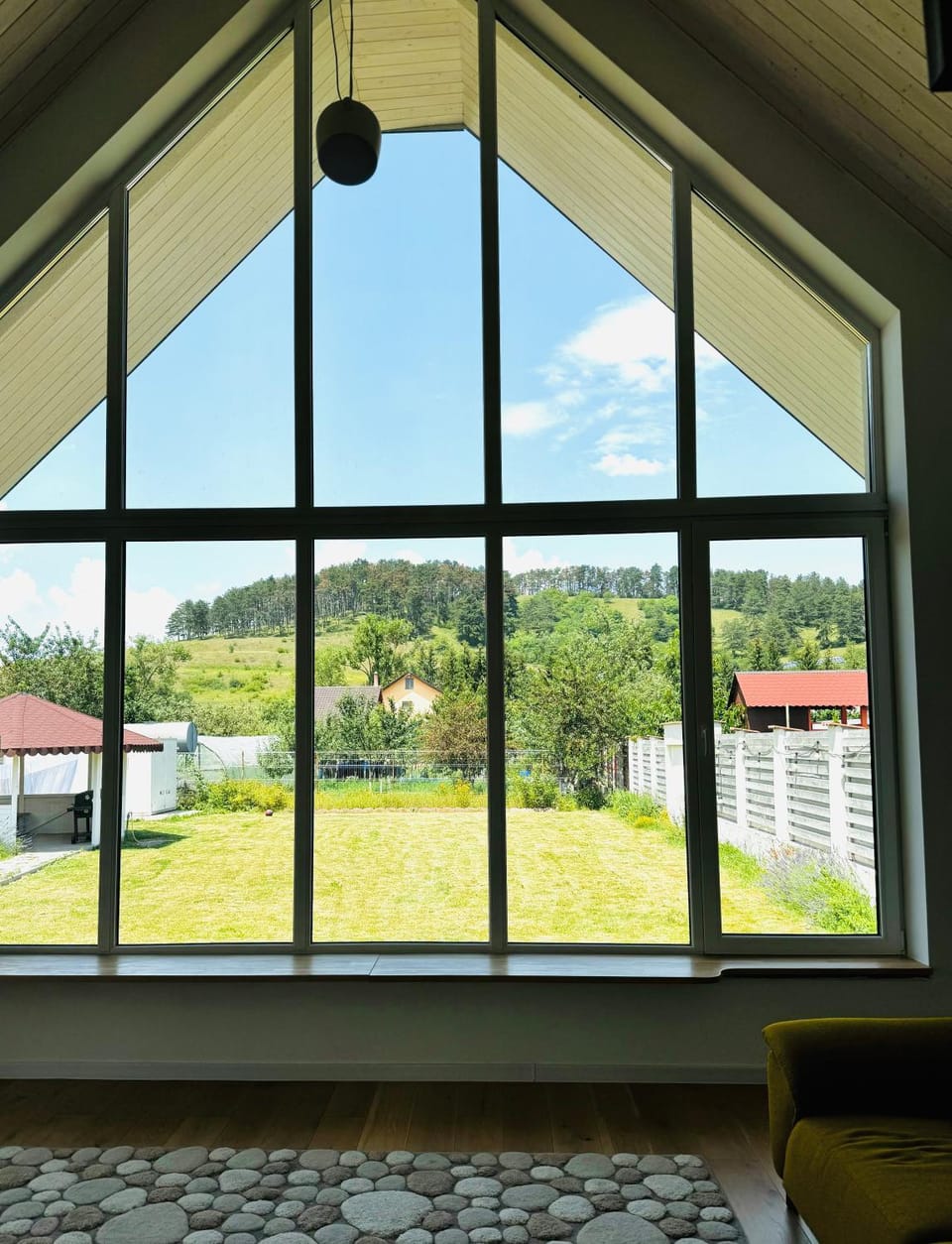 Natural landscape, Garden, Mountain view