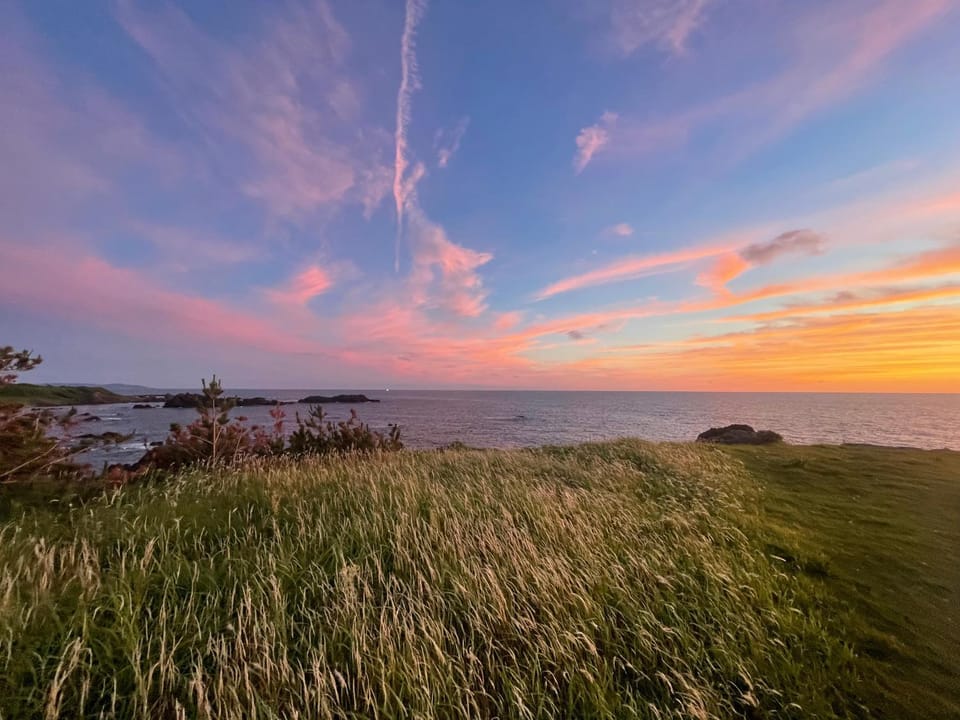 Nearby landmark, Sea view, Sunset