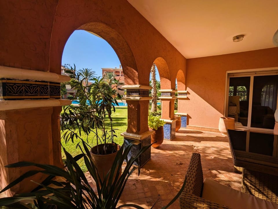 Patio, Garden view, Pool view