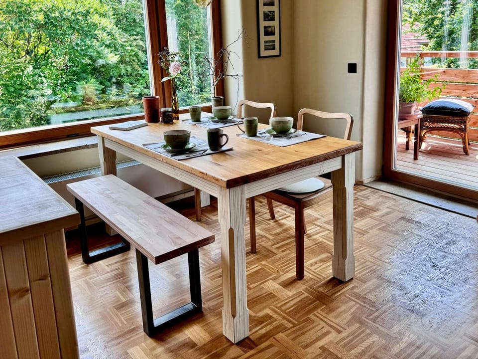 Dining area, Breakfast