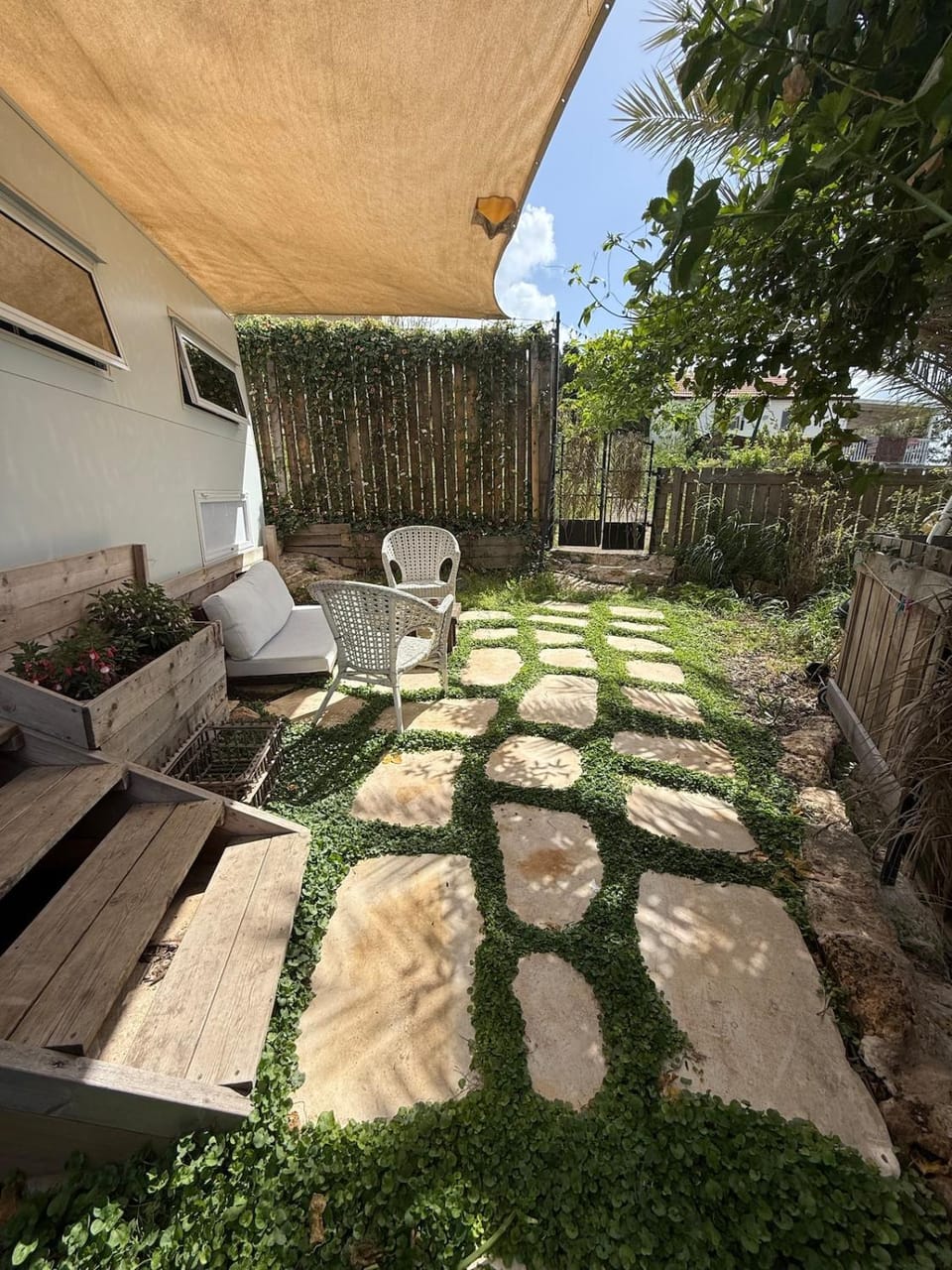 קרוואן משקיף לים House in Haifa District