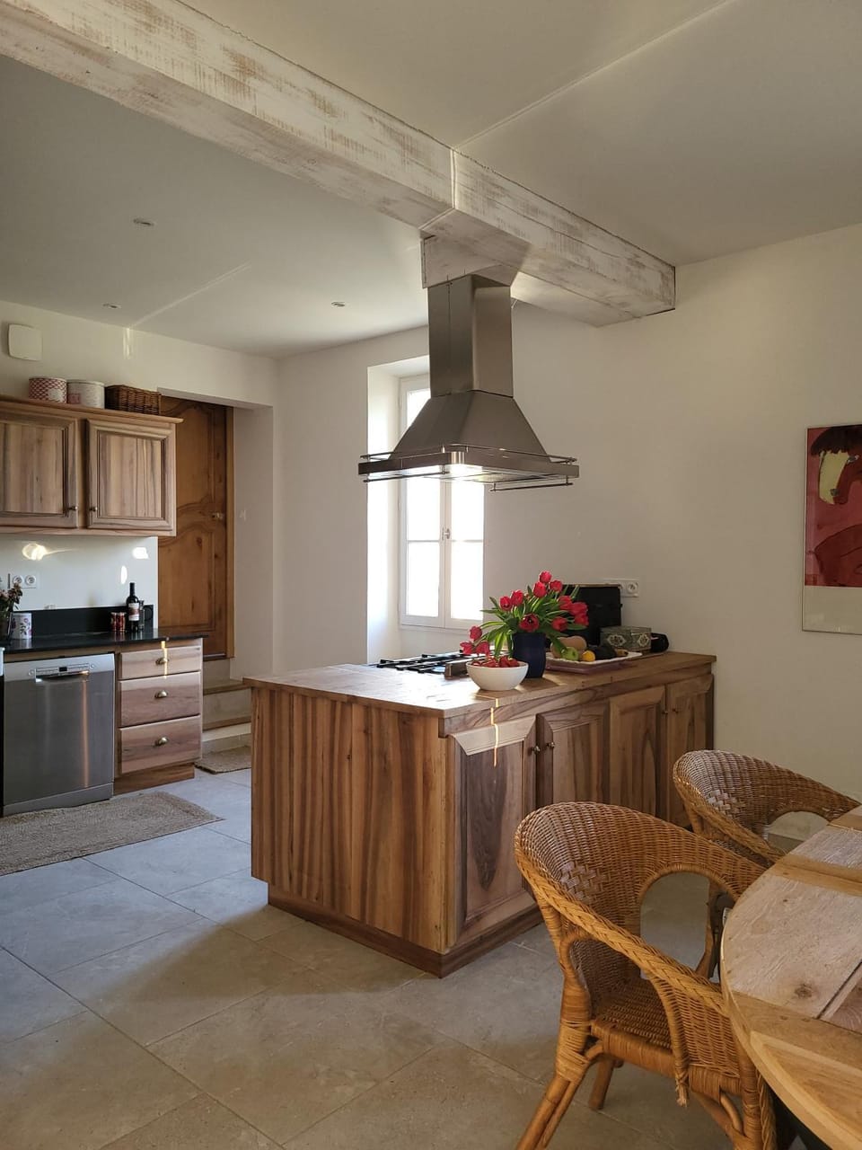 Communal kitchen, stove, kitchen