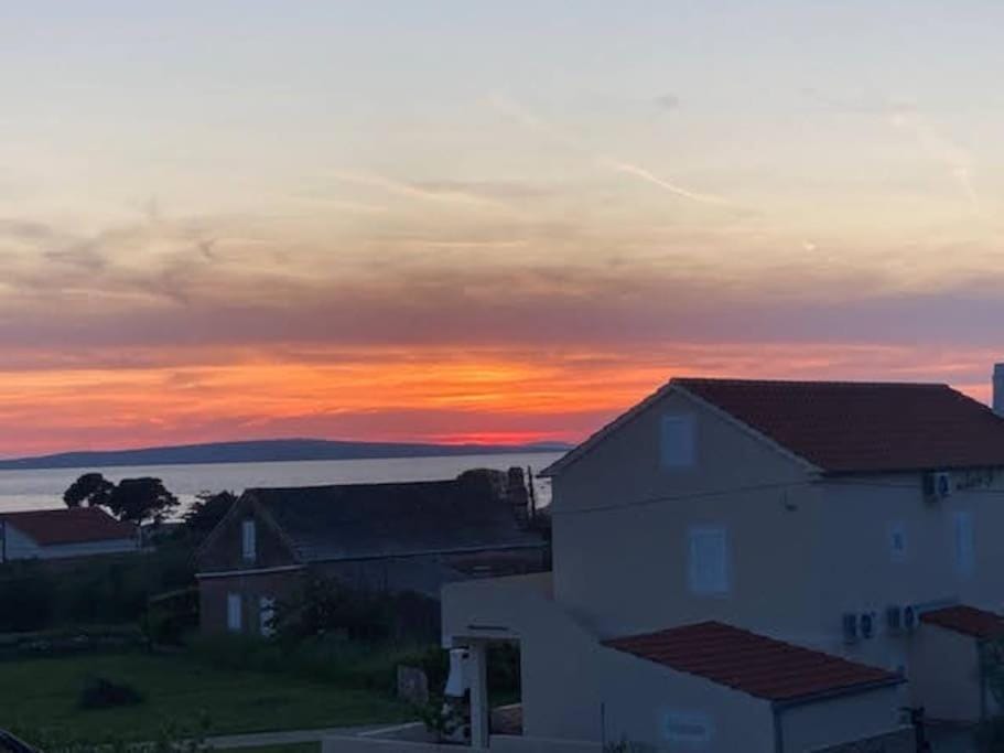 Sea view, Sunset