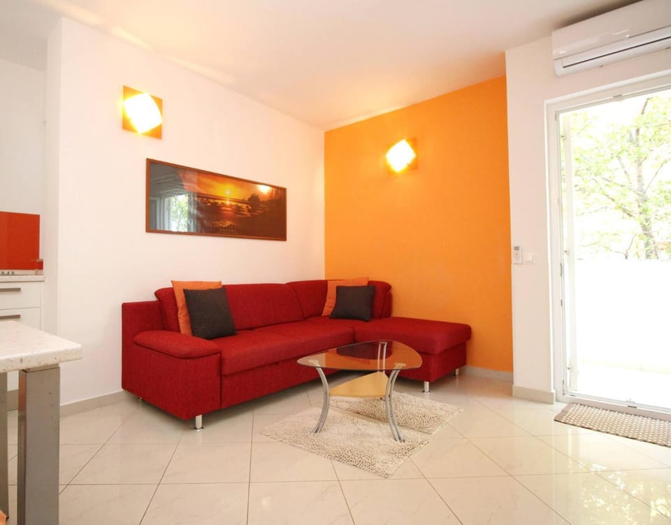 Living room, air conditioner