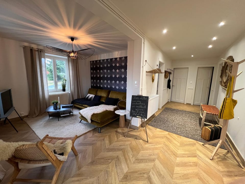 Les deux maisons - Tolbiac - Maison 8 personnes vue pistes proche lac House in Gérardmer