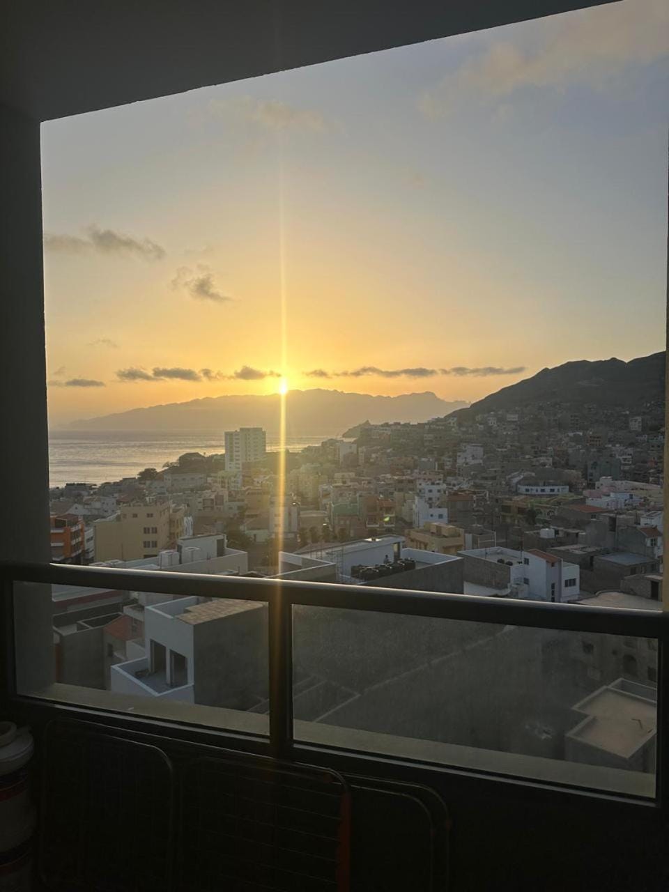Day, Natural landscape, View (from property/room), Balcony/Terrace, City view, Mountain view, Sea view, Sunset