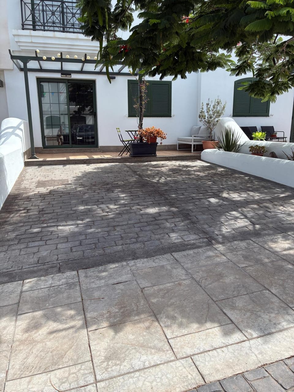 Off site, Garden view
