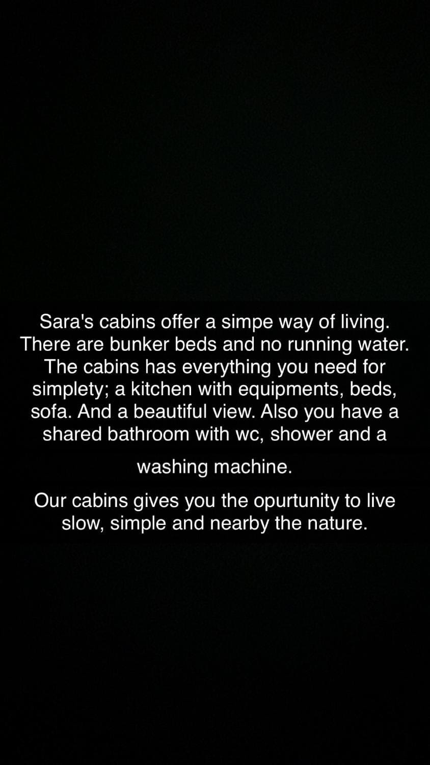 Sara's cabins-hytter Cabin in Norrbotten County, Sweden