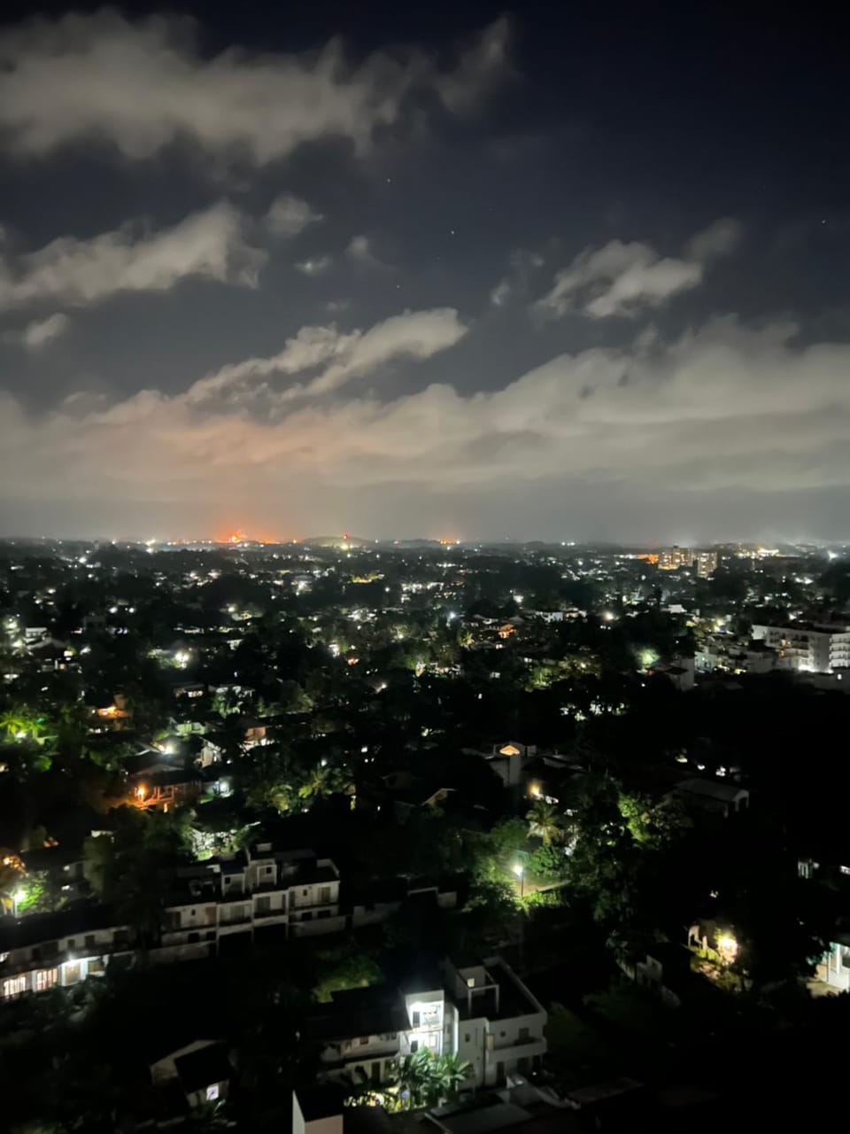 Night, City view
