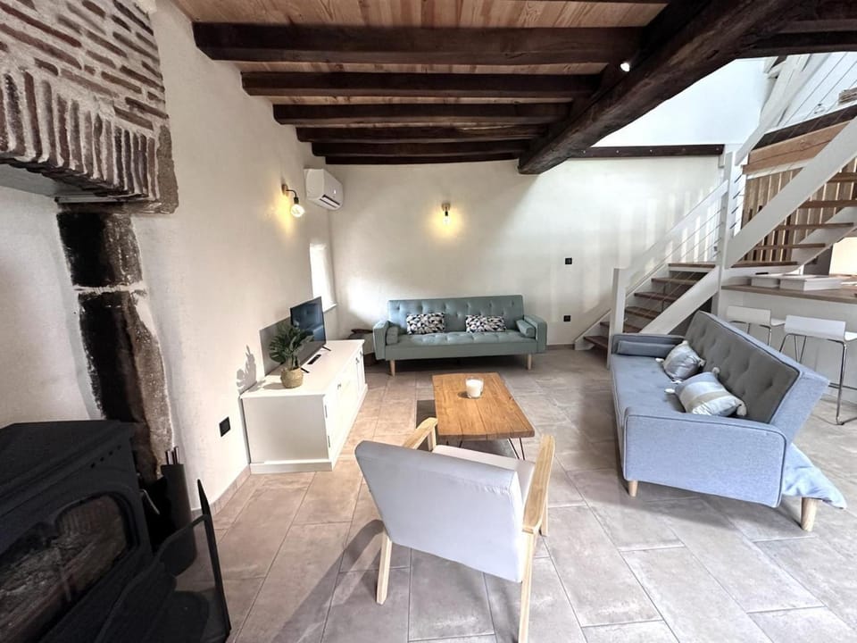 Gîte de l'Espinasse : Charme bucolique, animaux acceptés - FR-1-489-535 House in Auvergne-Rhône-Alpes