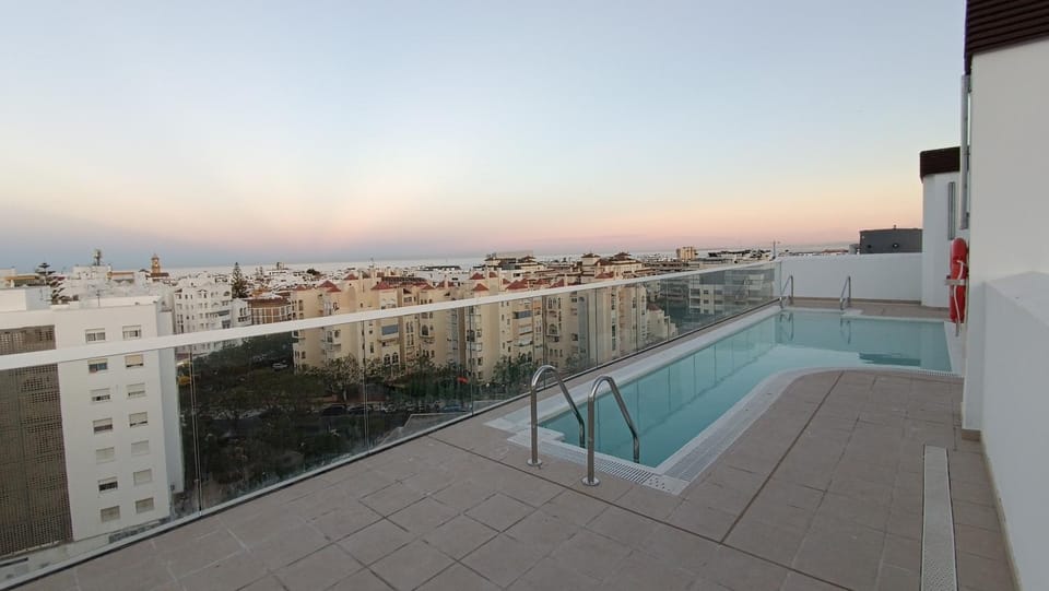 View (from property/room), Pool view, Swimming pool, Swimming pool, Sunset