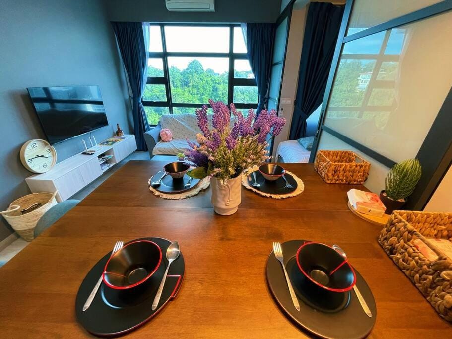 Natural Living Suite Jesselton Quay 自然简约生活休闲居 Apartment in Kota Kinabalu