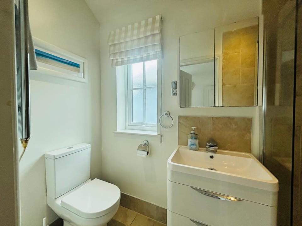 Shower, Toilet, towels