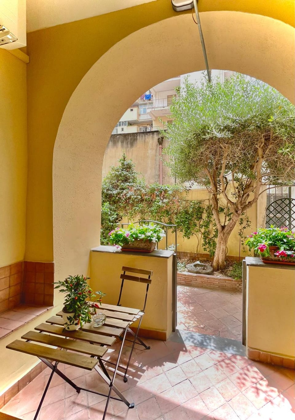 Patio, Garden view